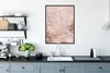 MuchoWow® Gerahmtes Poster Marmor - Rosa - Luxus - Produktbild-Vorschau 3