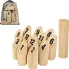 XMTECH Kubb Viking game, škandinávska hra na hádzanie, Náhľad obrázku produktu 1