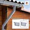 INEFA Dachrinnen Endstück Kastenrinne PVC NW83 / 83mm, Produktbild-Vorschau 3