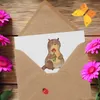 Mr. & Mrs. Panda Glückwunschkarte Otter Blumenstrauß - Weiß Produktbild-Vorschau 3