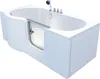 Seniorenwanne mit Tür S12-TH-R Badewanne 85x170cm Produktbild-Vorschau 1