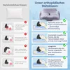 NicePlus Nackenstützkissen Memory Foam, kühlend, 62 x 35 Produktbild-Vorschau 8