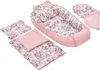 Babynest-Set 5-teilig Rosen, Komfort, antiallergen, Produktbild-Vorschau 3