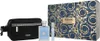 A Versace Pour Homme gift set including a toiletry bag, a perfume bottle, and a travel-sized spray, presented in a decorative box. Produktbild-Vorschau
