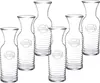 Officina 1825 Karaffe 1L geeicht - 6 Stück Weinkaraffe Produktbild-Vorschau 1