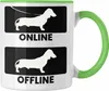 Trendation - Dackel Tasse Geschenke Dachshund Rauhaardackel Produktbild-Vorschau 1