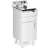 Freistehende elektrische Fritteuse mit Schrank 400 V 5000 W Produktbild-Vorschau 2