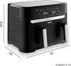 Tefal Dual Easy Fry Heißluftfritteuse 8,3 L – Effizientes Produktbild-Vorschau 4