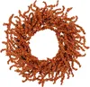 Set aus 2 Roten Künstlichen Weihnachtskränzen Produktbild-Vorschau 7