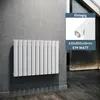 SONNI 630×850mm Biały Jednowarstwowy grzejnik płytowy Podgląd zdjęcia produktu 1