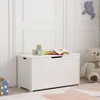 Spielzeugkiste 'Podek' 80x40x44,5 cm Weiß Produktbild-Vorschau 1