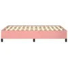 The Living Store Bettgestell Rosa 120x190 cm Samt Produktbild-Vorschau 6