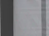 A close-up view of a grey fabric with a dark grey vertical stripe on the left and a lighter grey vertical stripe on the right. Produktbild-Vorschau