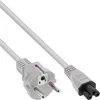 InLine Netzkabel für Notebook, 3pol Kupplung, grau, 1,8m, Produktbild-Vorschau 1