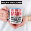 Trendation - Ich Bin Ein Mann Kann Dinge Vergessen Lustige Produktbild-Vorschau 2