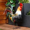 Figurka ogrodowa metalowa kogut 39x12x40 cm Podgląd zdjęcia produktu 2