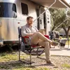 COSTWAY 1 campingstoel, opvouwbaar, inklapbaar tot 150 kg, Productafbeelding-voorbeeld 2