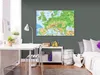 Vliesstoff Korkbild - Europe 60x40 cm Karten k-C-0025-p-a Produktbild-Vorschau 2