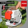 IKRA benzine-bosmaaier IBF 43 | 1100 watt | 2 x draadspoel Productafbeelding-voorbeeld 4