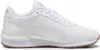 A side view of a white Puma sneaker with a gum sole. Produktbild-Vorschau