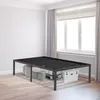 QEENTOE Gestoffeerd bed 90x200 cm met hoofdeinde en Productafbeelding-voorbeeld 9