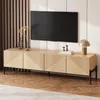 Merax Moderner TV-Schrank mit 4 Türen und 3D-Textur, TV Produktbild-Vorschau 5