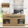 MODFU Kommoden Sideboard Schrank mit 3 Türen und 3 Produktbild-Vorschau 2