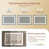 Mondeer Coiffeuse avec tabouret : miroir LED à 3 niveaux, Voir les images du produit 4