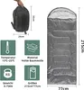 MRWIZMS Ultra, Schlafsack, leicht, mit Mückennetz, ideal Produktbild-Vorschau 2