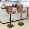 2er-Set Barhocker Retro Barstuhl Bistrohocker Produktbild-Vorschau 1