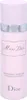 A pink spray deodorant bottle with silver accents and branding. Voir les images du produit
