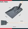 KOTARBAU® Robuste Schaufel 270 x 244 mm Gartenschaufel für Produktbild-Vorschau 4