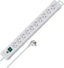 Brennenstuhl -Line Steckdosenleiste 10-fach weiß 3m H05VV-F Produktbild-Vorschau 3