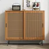 MODFU Buffet Rustique - Meuble de Rangement en Bois Noyer Voir les images du produit 3
