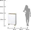 KESPER Badezimmerschrank 60 x 96 x 28 cm Weiß 15993 Produktbild-Vorschau 3