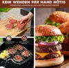 bremermann Support pour griller les burgers pour 4 galettes Voir les images du produit 3