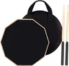 Drum Practice Pad, 2-seitig leises Übungspad mit Produktbild-Vorschau 1