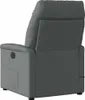 vidaXL Relaxsessel Dunkelgrau Stoff Produktbild-Vorschau 4