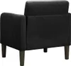 vidaXL Fauteuil avec accoudoirs noir 54 cm velours Voir les images du produit 5