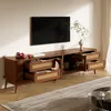 TV komoda Merax s LED osvetlením a sklenenými dvierkami, Náhľad obrázku produktu 7
