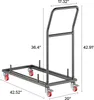 A diagram of a folding chair dolly with dimensions indicated. Produktbild-Vorschau