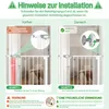 Bránka pre deti YARDIN, 75–85 cm, zábradlie na schody, Náhľad obrázku produktu 10