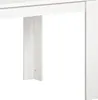 Homestyle4u Esstisch 120-160x80 cm ausziehbar Weiss Produktbild-Vorschau 14