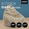 LUMALAND Pouf GIANT de la série Cord, 135 x 100 cm - Housse Voir les images du produit 3