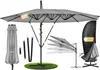 KESSER® Sonnenschirm Doppelsonnenschirm 4,6m x 2,7m | Produktbild-Vorschau 1