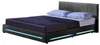HOME DELUXE - LED Bett ASTEROID - Dunkelgrau, 160 x 200 cm Produktbild-Vorschau 1