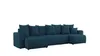 Ecksofa mit Schlaffunktion und Bettkasten DENVER – U-Form Produktbild-Vorschau 6