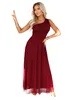 Numoco Abendkleid Lauretta Maxikleid Partykleid, bordeaux Produktbild-Vorschau 1
