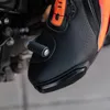 SHIMA VRX-3 perforierte Motorrad Stiefel, schwarz/rot/weiß, Produktbild-Vorschau 8