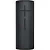 A black cylindrical speaker is shown against a white background. Produktbild-Vorschau